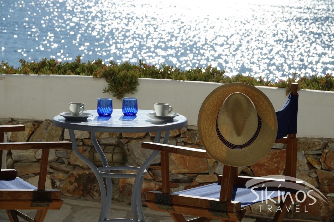 Seaside Traditional Cycladic House Szíkinosz Kültér fotó